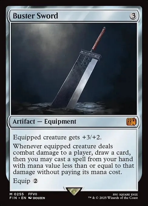 Buster Sword from Final Fantasy
