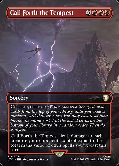 Call Forth the Tempest from Tales of Middle-earth Commander