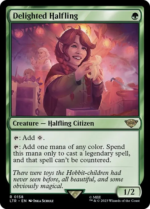 Delighted Halfling from The Lord of the Rings: Tales of Middle-earth