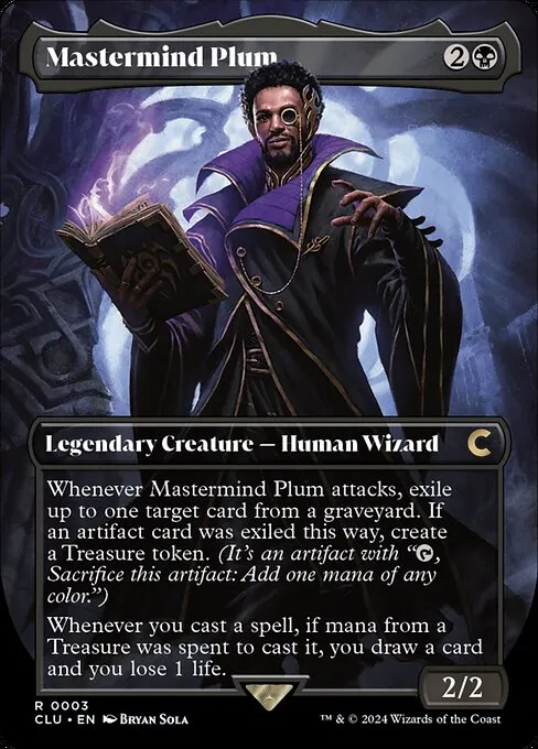 Mastermind Plum from Ravnica: Clue Edition