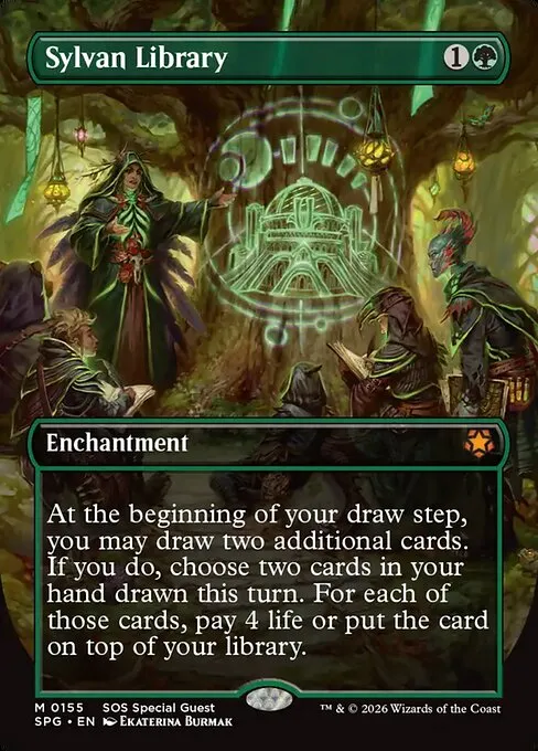 Sylvan Library Special Guests printing