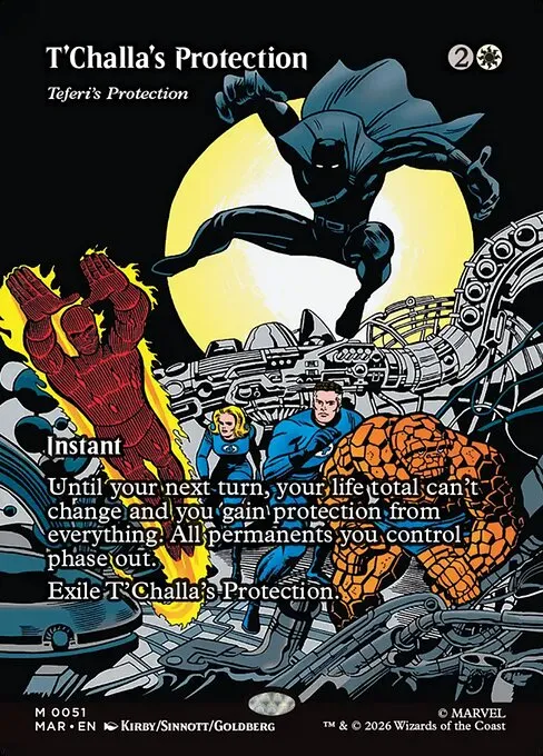 Teferi&rsquo;s Protection from the Marvel Super Heroes set