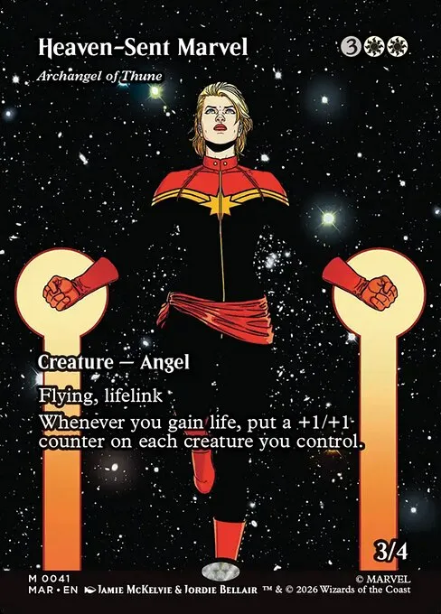 Archangel of Thune, new Marvel Super Heroes printing
