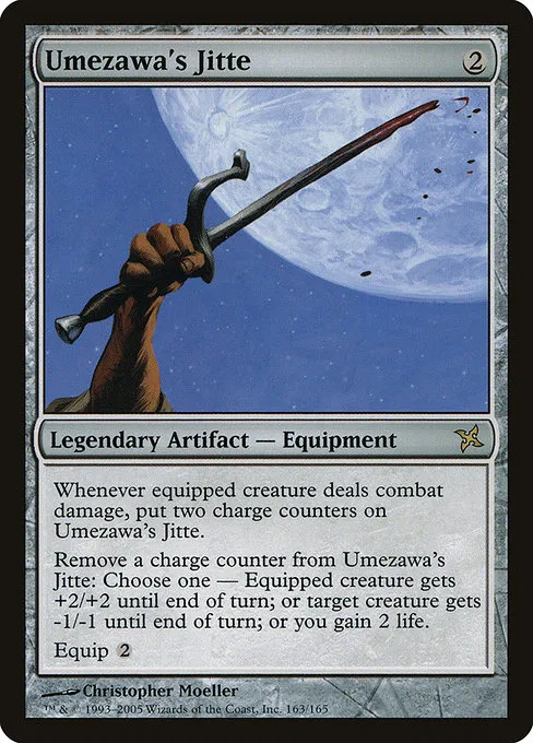 Umezawa’s Jitte from Betrayers of Kamigawa