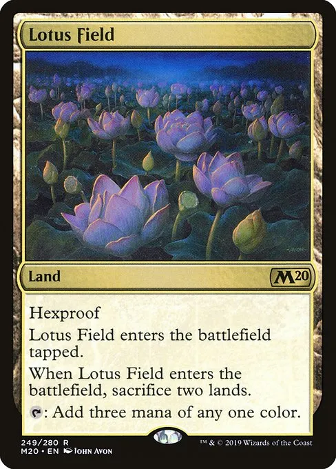 Lotus Field from Core Set 2020