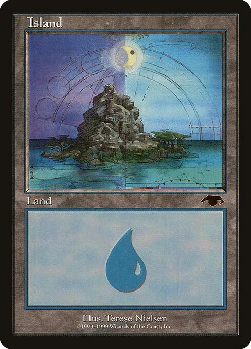 A Guru Island, the most valuable of the Guru basic lands