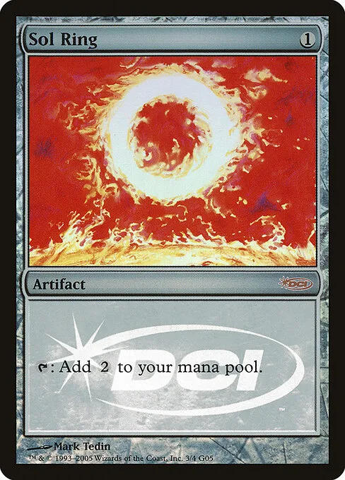 Judge promo foil Sol Ring