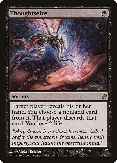 Thoughtseize from the original Lorwyn set