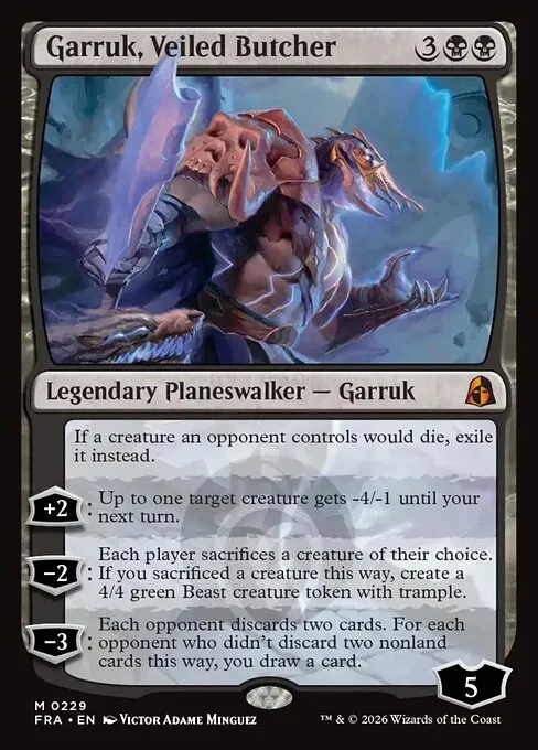 Garruk, Veiled Butcher from Reality Fracture