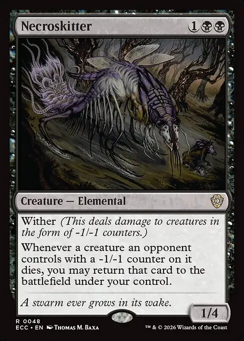 Necroskitter, the Lorwyn Eclipsed Commander reprint