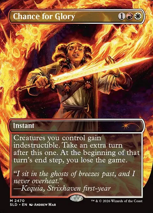 Chance for Glory Secret Lair card image