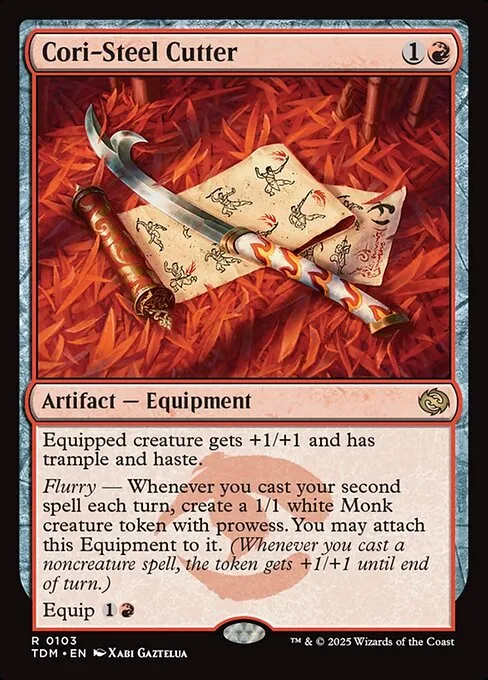 Cori-Steel Cutter from Tarkir: Dragonstorm