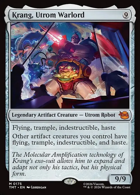 Krang, Utrom Warlord from the TMNT Magic set