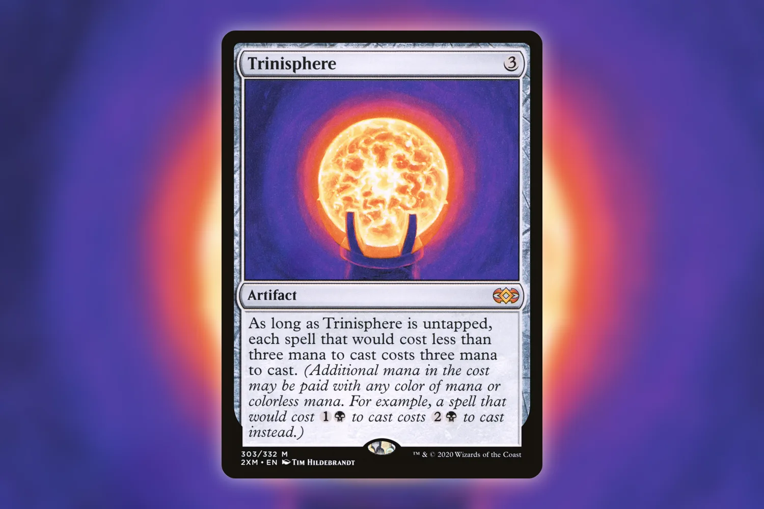 Trinisphere from Double Masters, the existing printing used in this price comparison