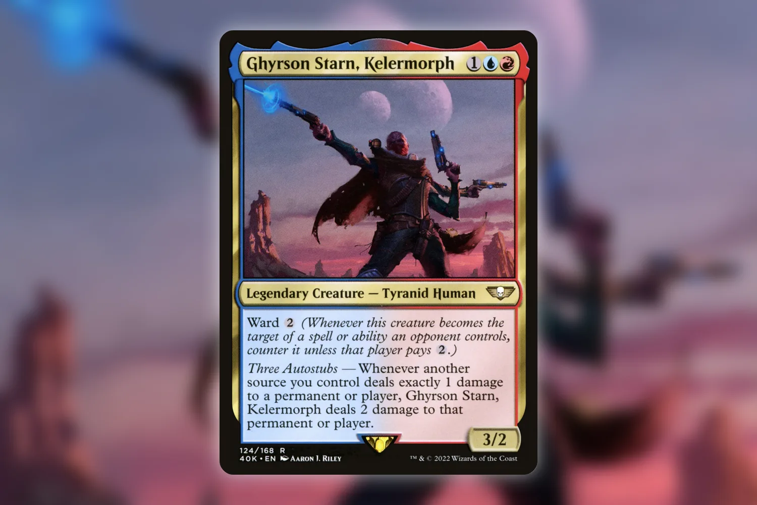 Regular Ghyrson Starn, Kelermorph from Warhammer 40,000 Commander, collector number 124
