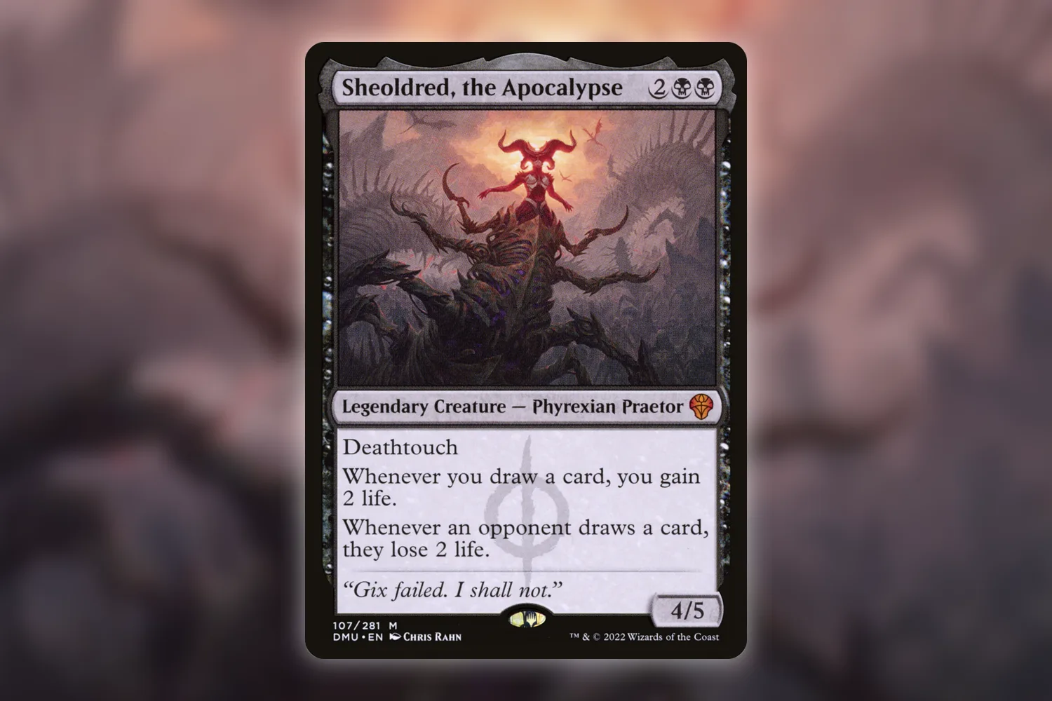 Sheoldred, the Apocalypse from Dominaria United