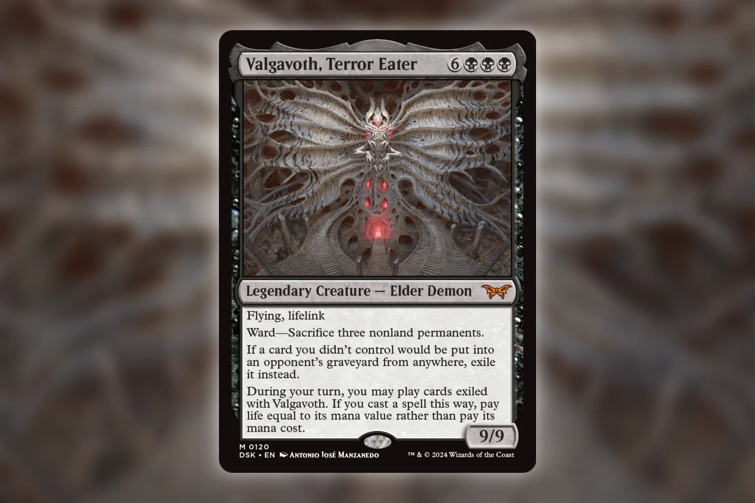 Valgavoth, Terror Eater from Duskmourn: House of Horror