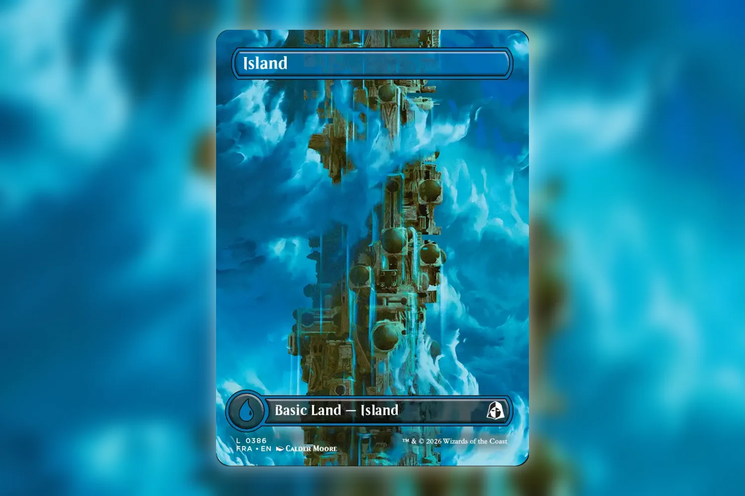 One of the three Calder Moore tower Island panels from Reality Fracture