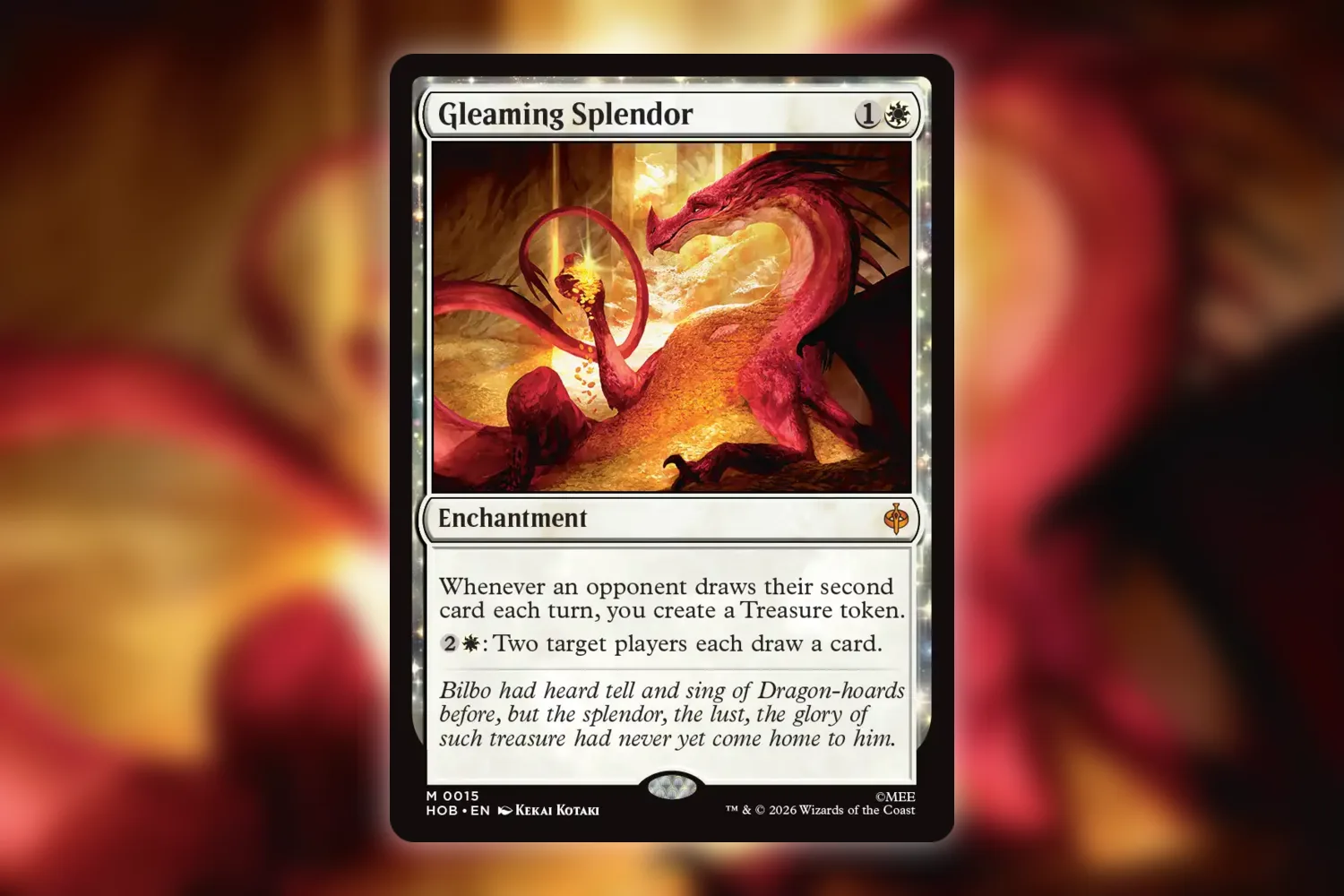 Gleaming Splendor from The Hobbit, up from $34 to $53 in under two weeks