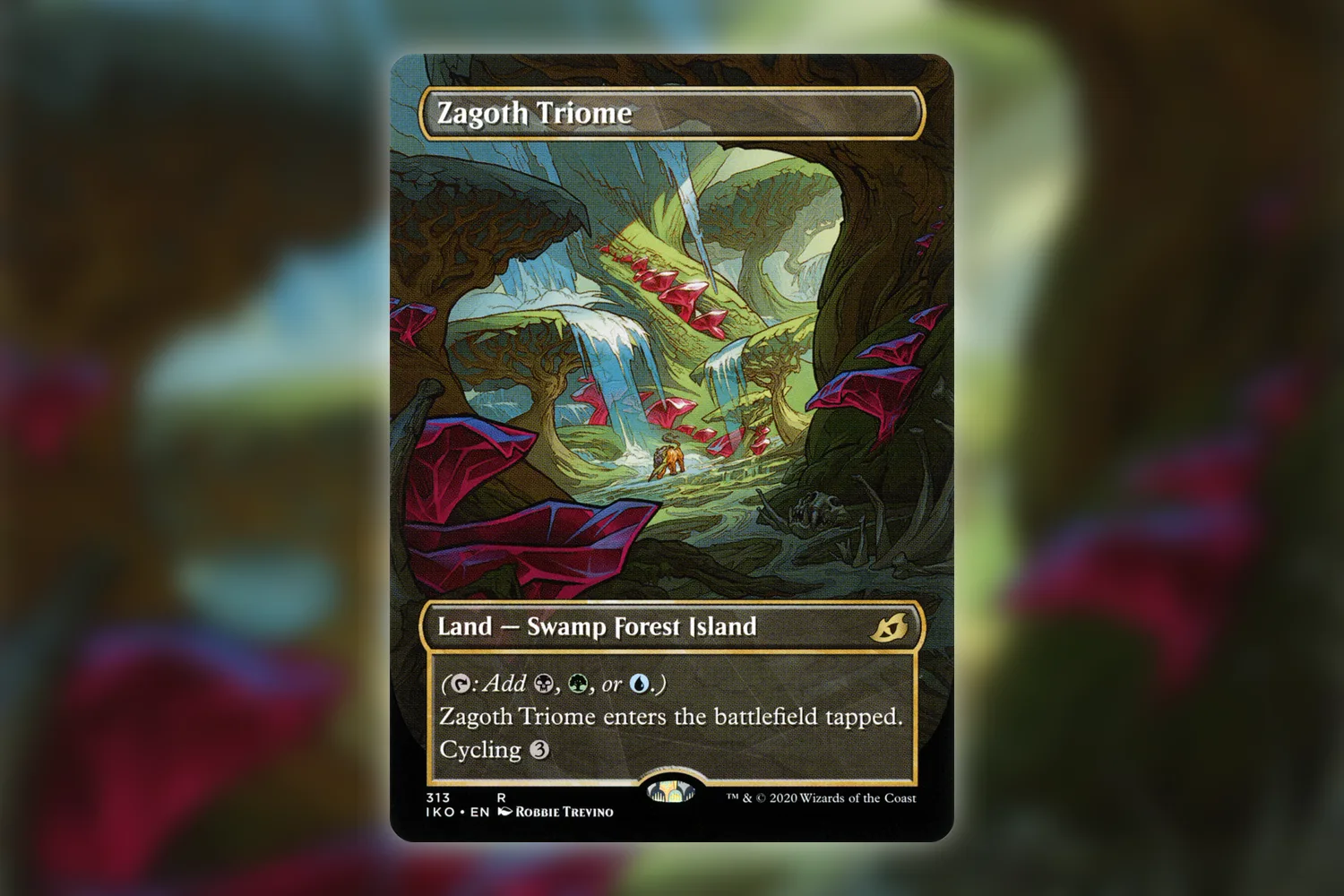 Showcase Zagoth Triome from Ikoria: Lair of Behemoths