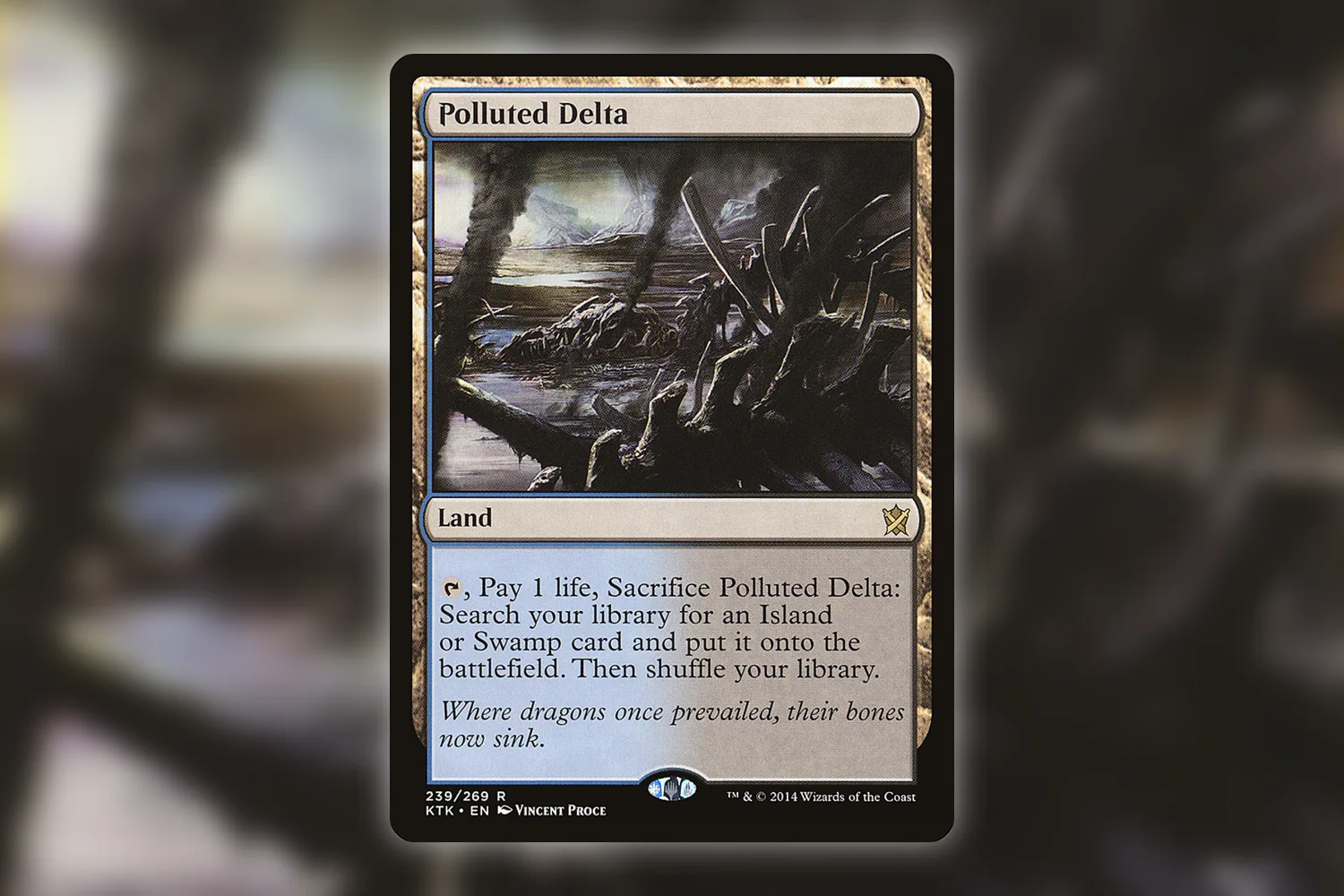 Polluted Delta from Khans of Tarkir