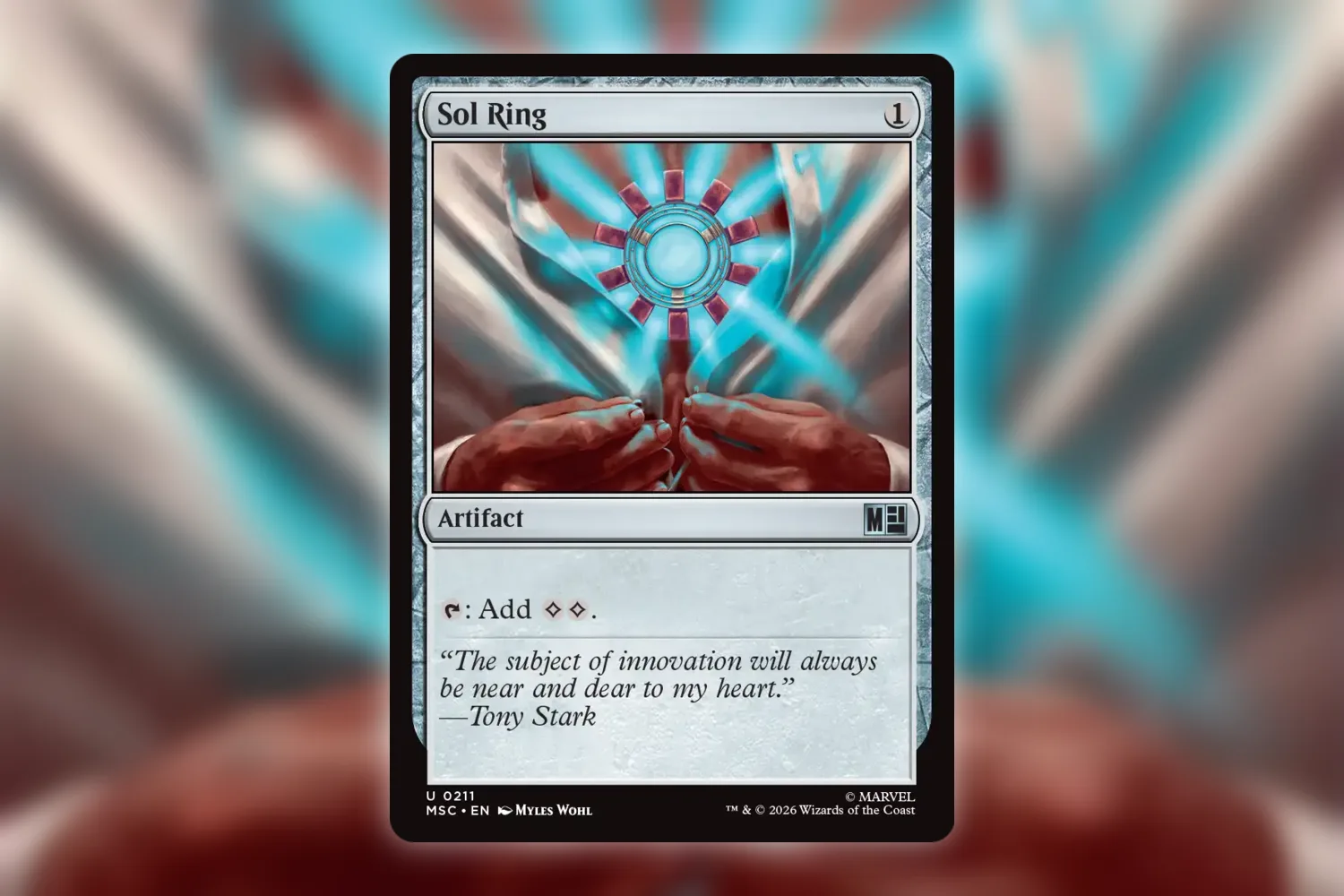 Sol Ring from the Marvel Super Heroes Commander decks