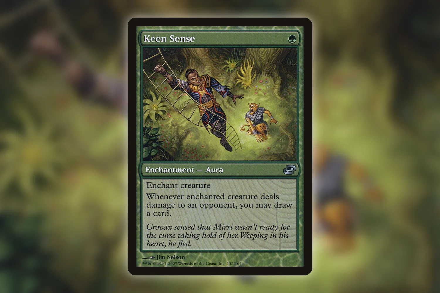 Keen Sense from Planar Chaos, $3.28 in non-foil and $99.50 in foil