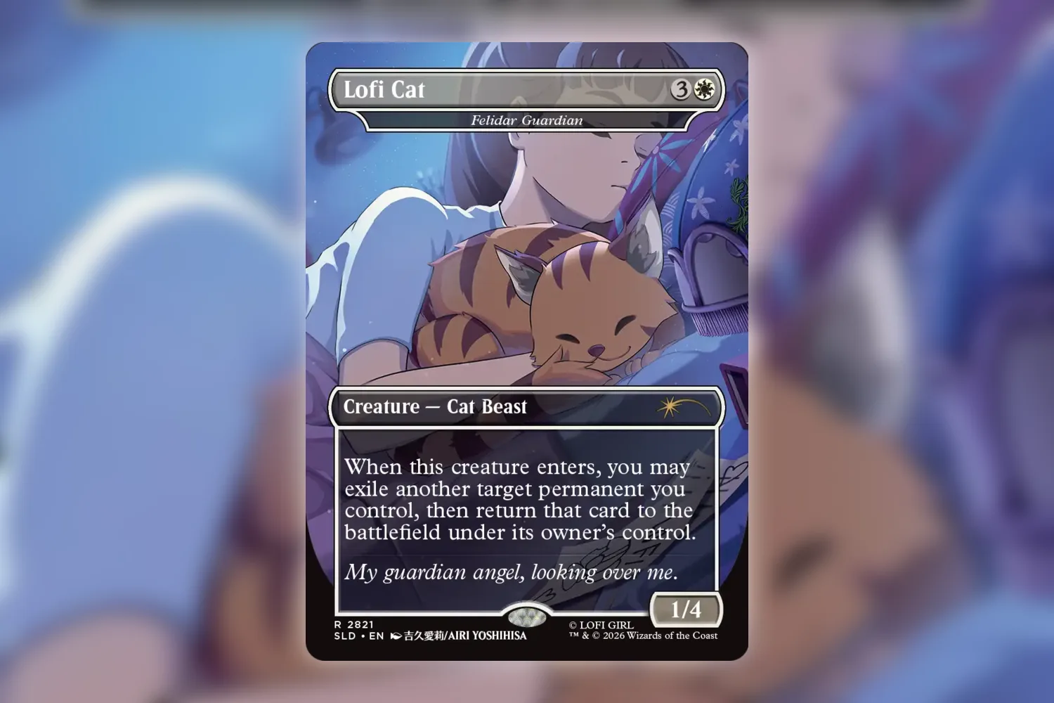 Felidar Guardian from Secret Lair Drop