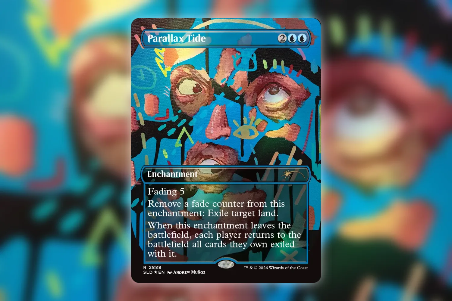 Parallax Tide in the new Secret Gallery Atlanta treatment, whose foil price is still unavailable