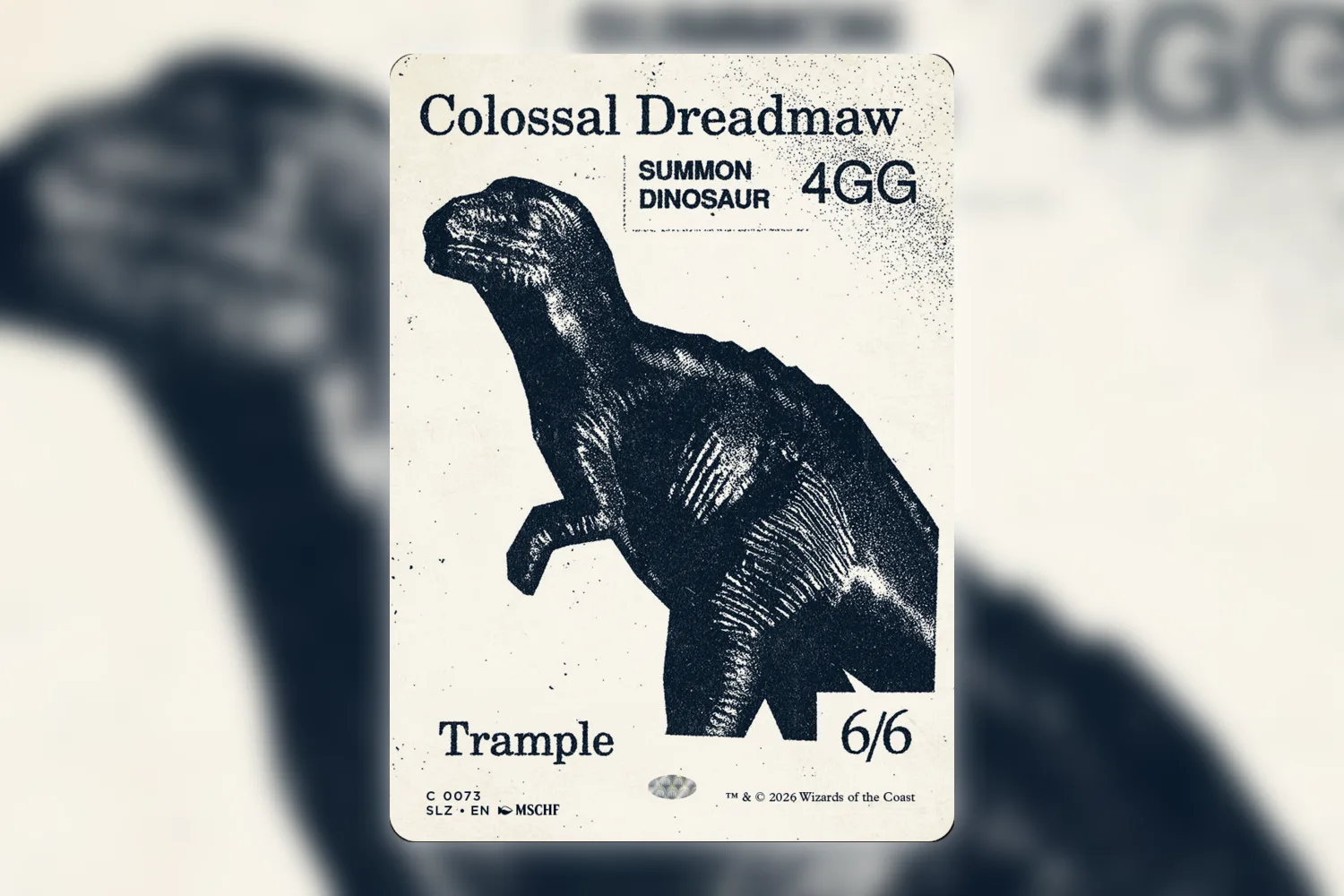Colossal Dreadmaw from The Zeta Set